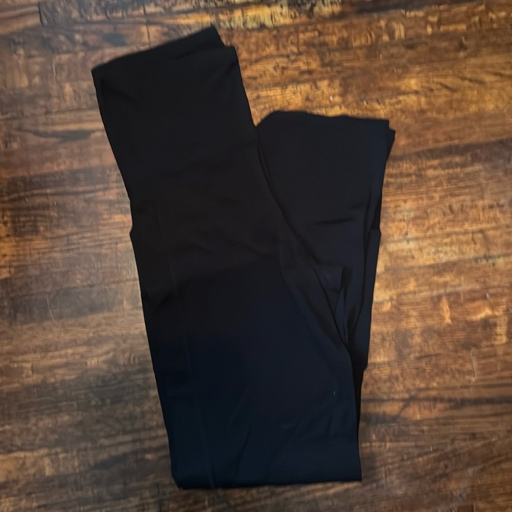 Flare cut maternity pants